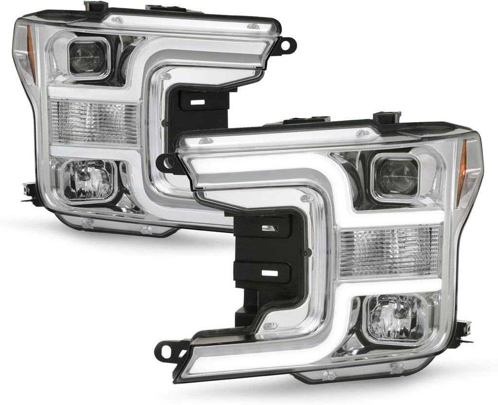 Black Projector Headlights Pair Q481142