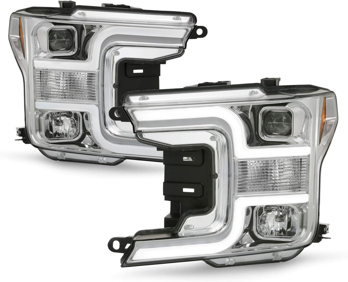 Black Projector Headlights Pair Q481142