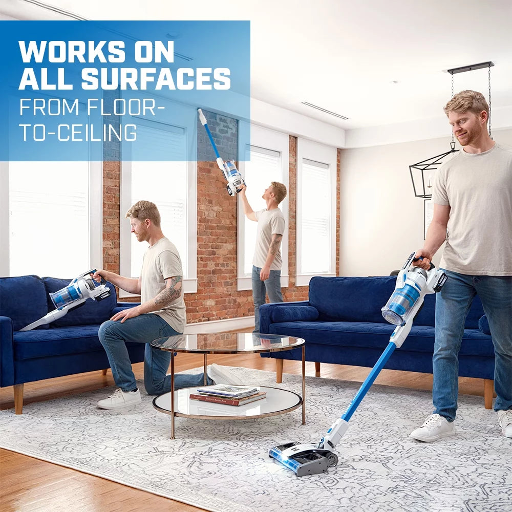 20-Volt Dual Brushroll Stick Vacuum Kit P865622