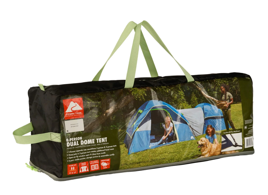 8 Person Dual Dome Tent K1972