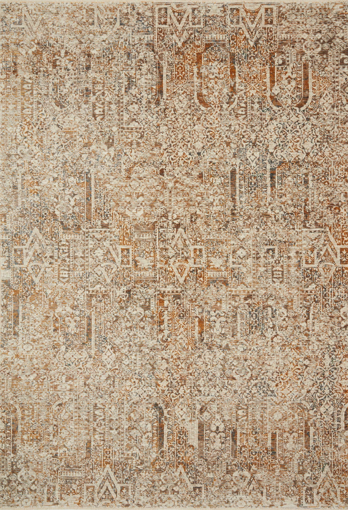 Ivory Orange 11'6 x 15'7 Rug D12785