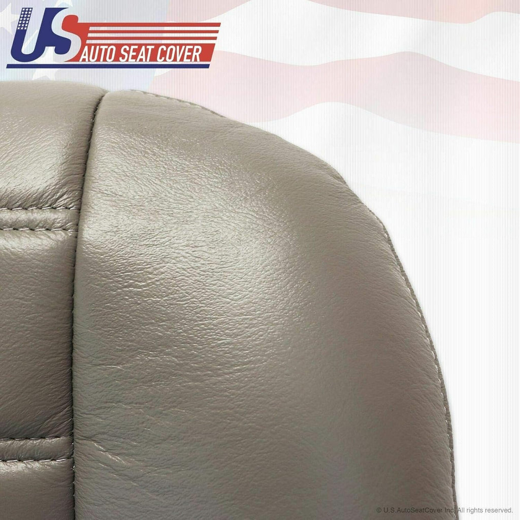Gray Synthetic Leather Seat Cover Pack of 2 T246