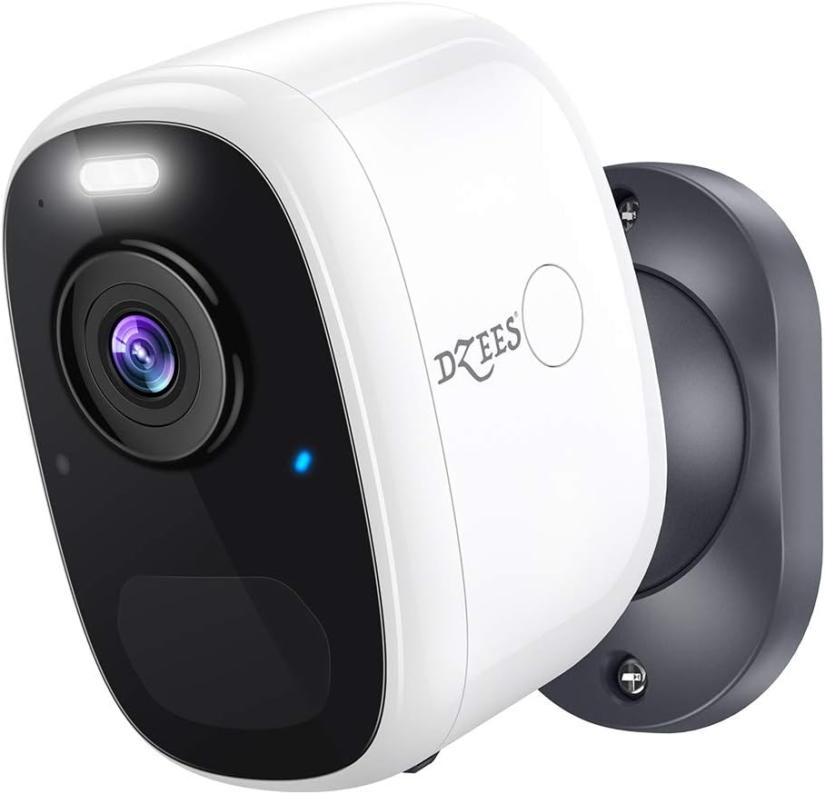 Solar Powered Wireless Outdoor Security Camera with 1080P Color Night Vision N219