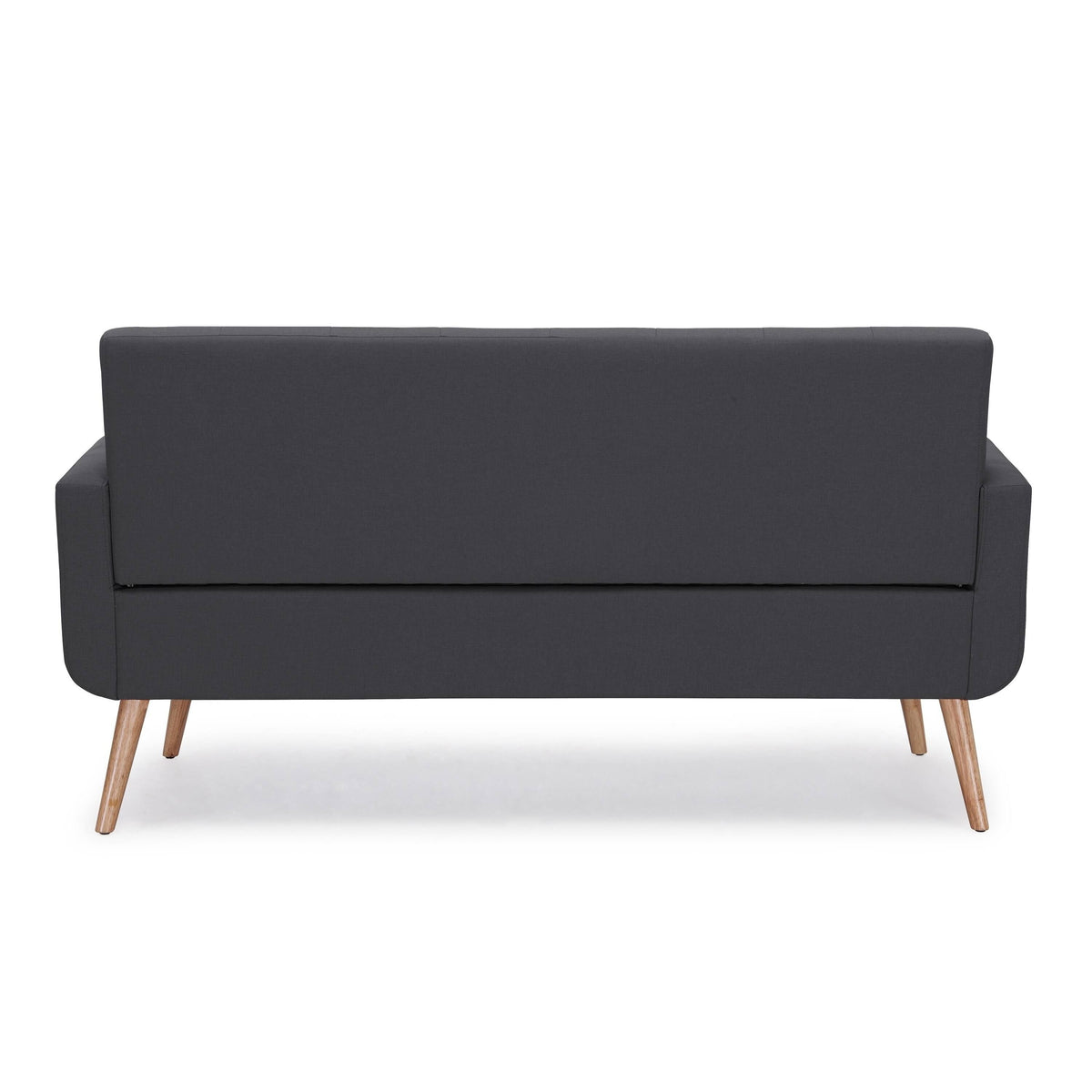 Charcoal Linen Armless Sofa E557