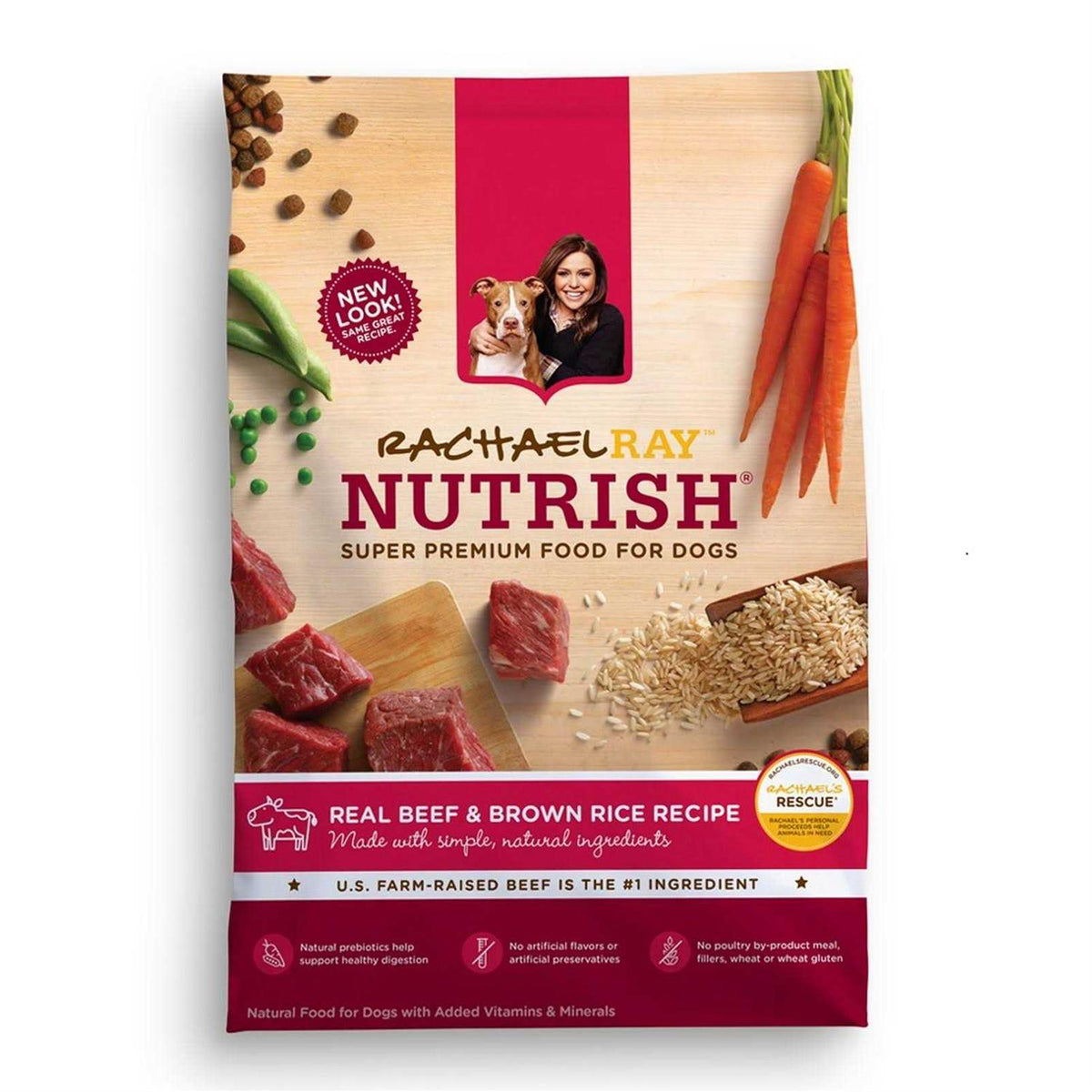 Real Beef Pea & Brown Rice Dry Dog Food R668841