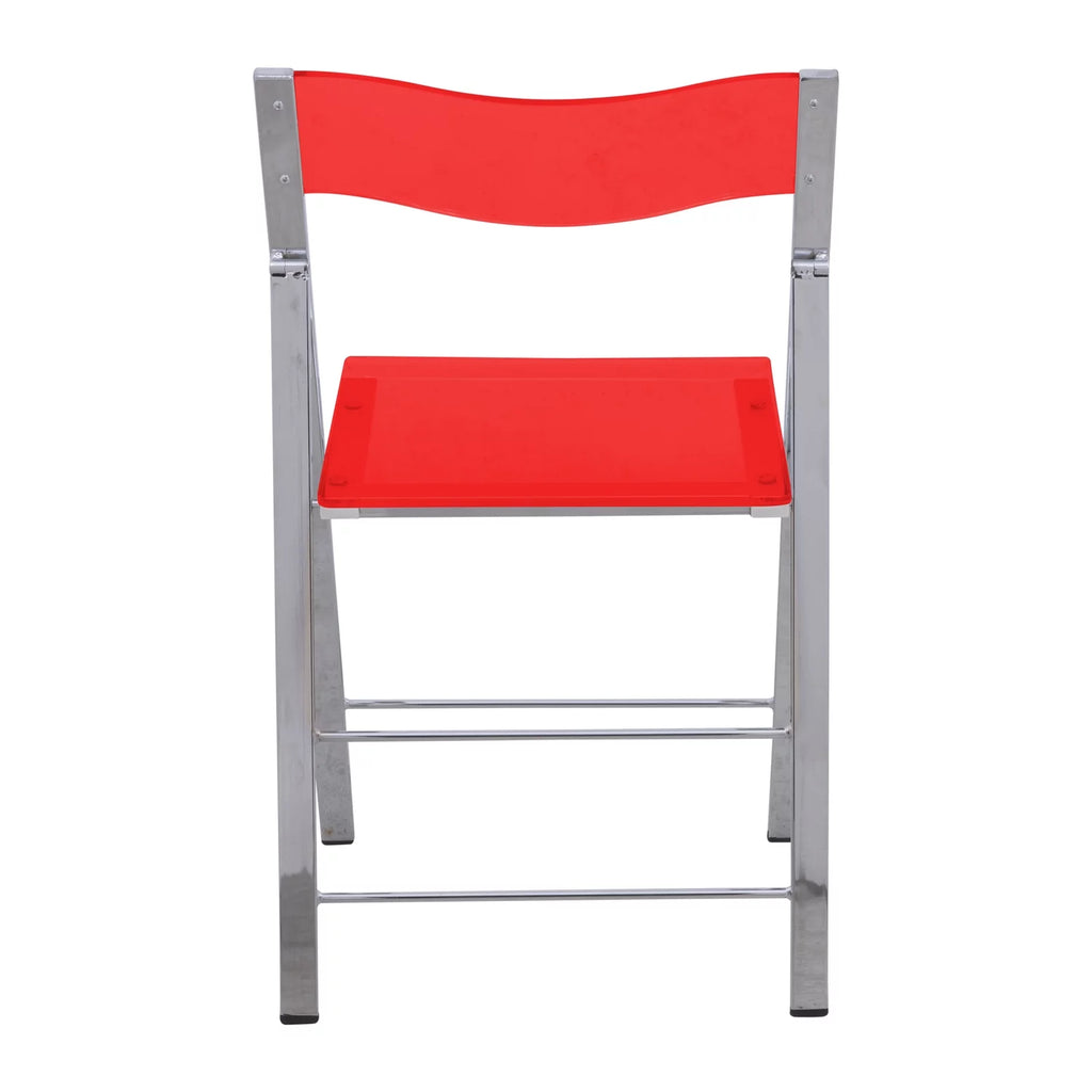 Acrylic Folding Chair Set of 2 A5751