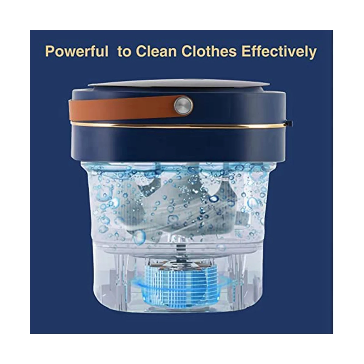 8.5L Foldable Mini Washing Machine with Drainer Basket G374