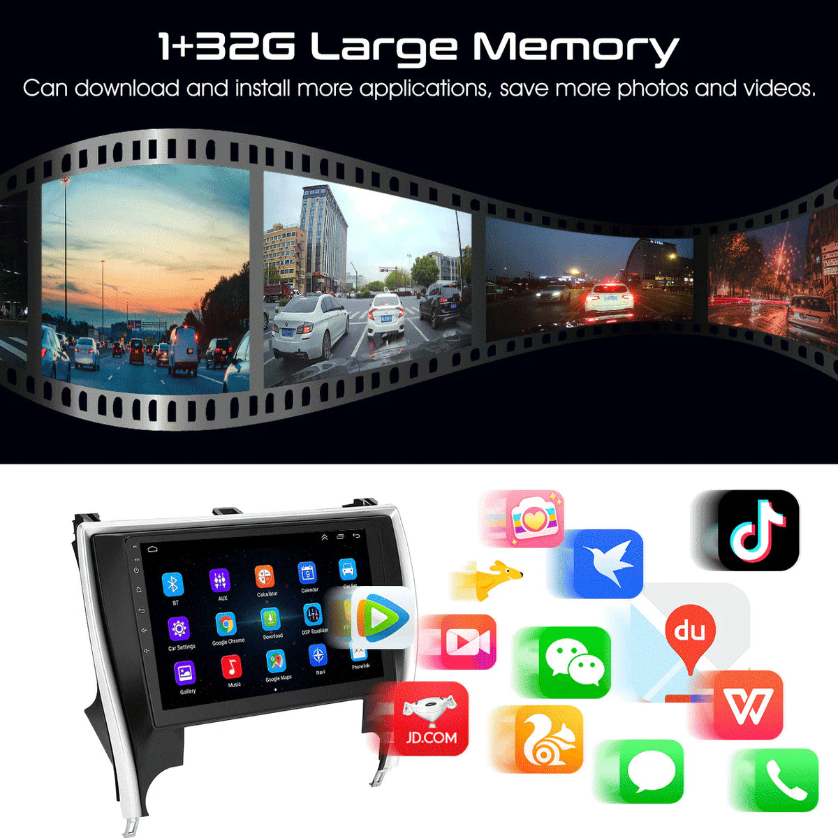 10.1in Carplay Android 12 Car Stereo Radio T78810