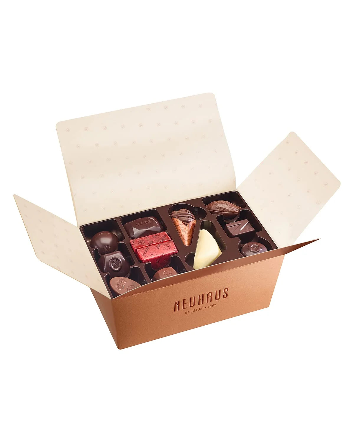 1 Lb Assorted Milk, White & Dark Chocolate Pralines K892