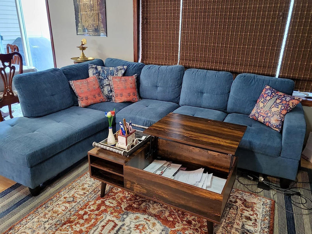 Lift Top Coffee Table with Storage D262