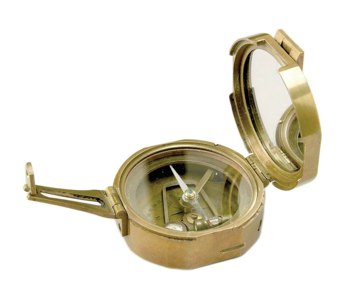 3 inch Handheld Brass Nautical Compass U1478