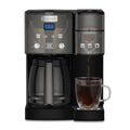 12 Cup Coffeemaker and Single-Serve Brewer D458