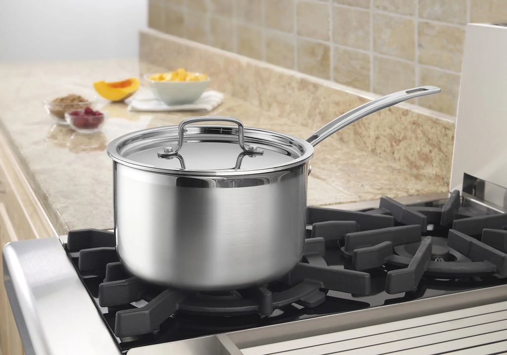 Stainless Triple Ply 4-Quart Saucepan G47106