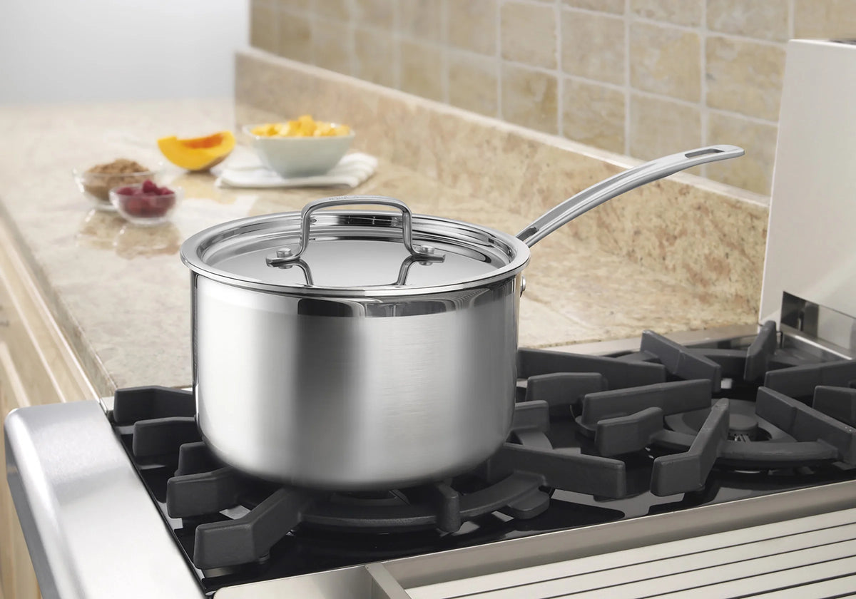 Stainless Triple Ply 4-Quart Saucepan G47106