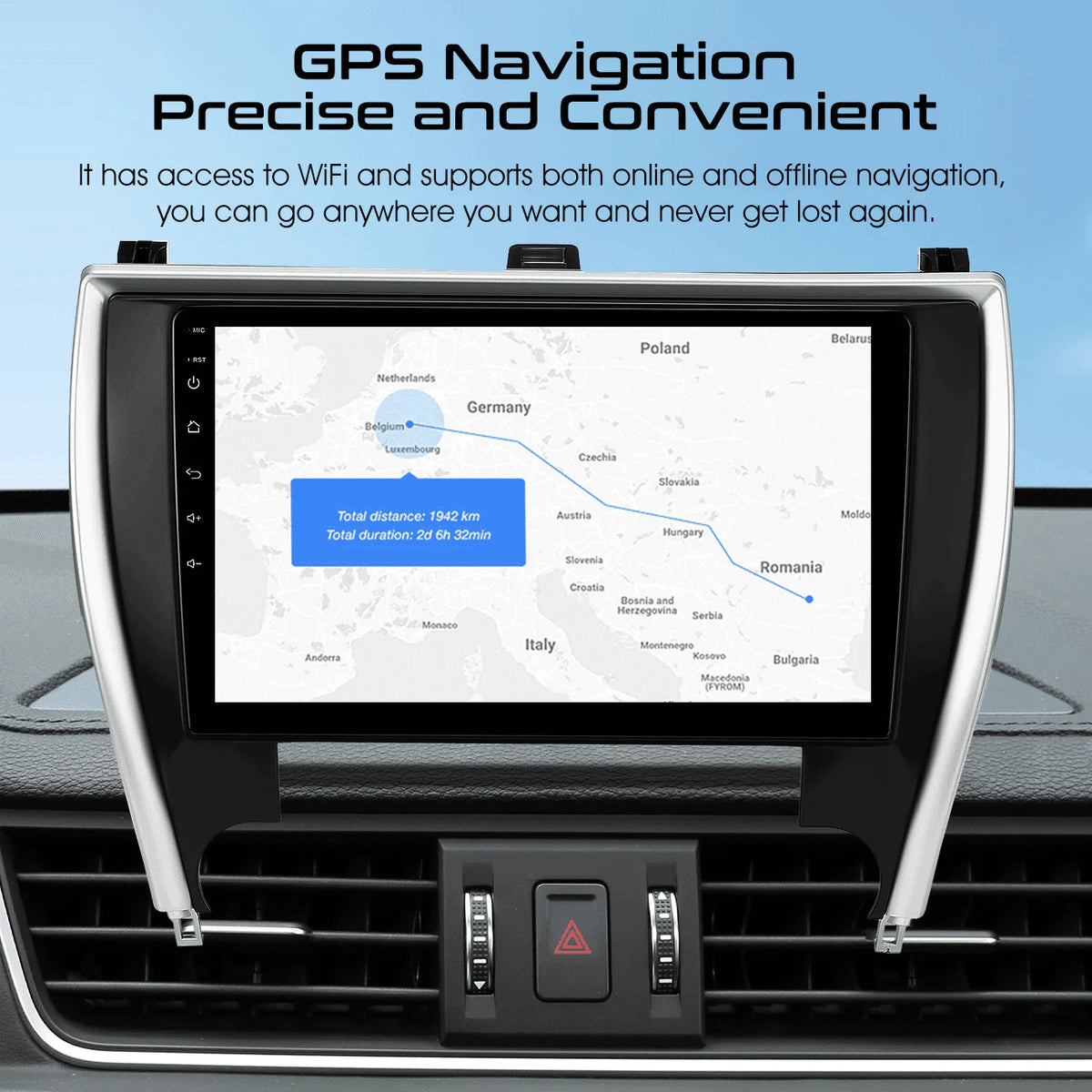10.1in Carplay Android 12 Car Stereo Radio T78810