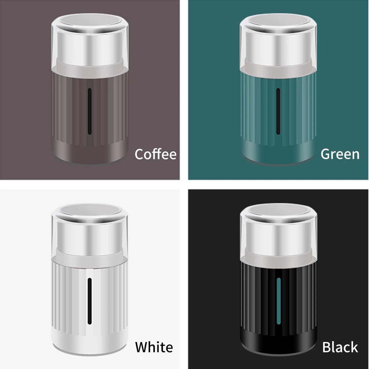 Stainless Steel Electric Coffee Bean Grinder 200W S490