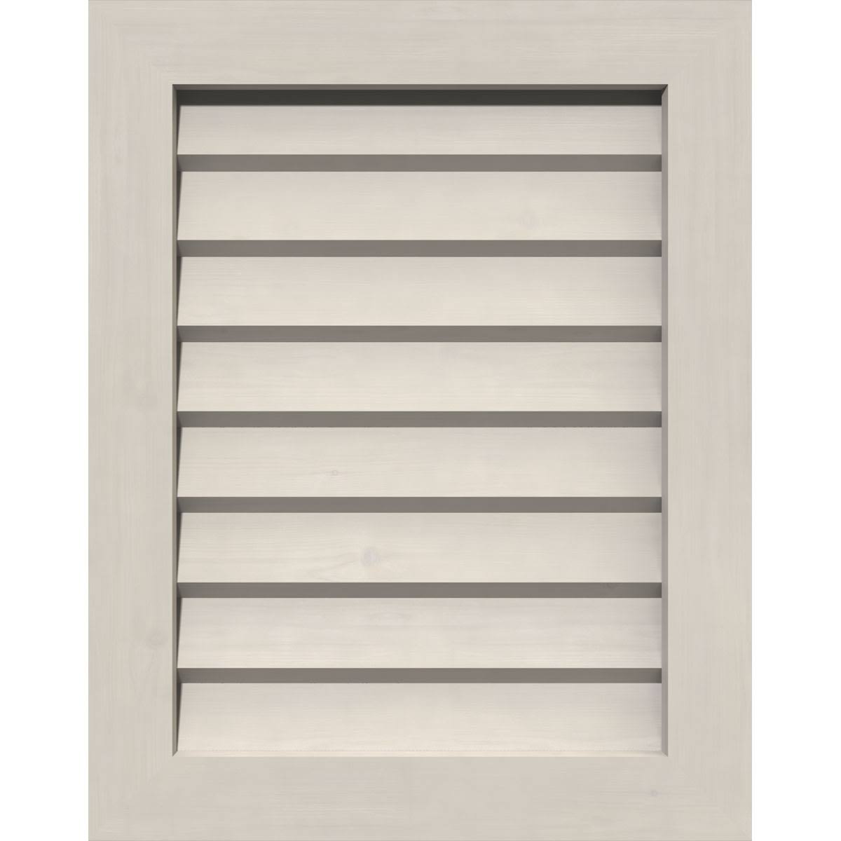 Primed Non-Functional Vertical Gable Vent M49498