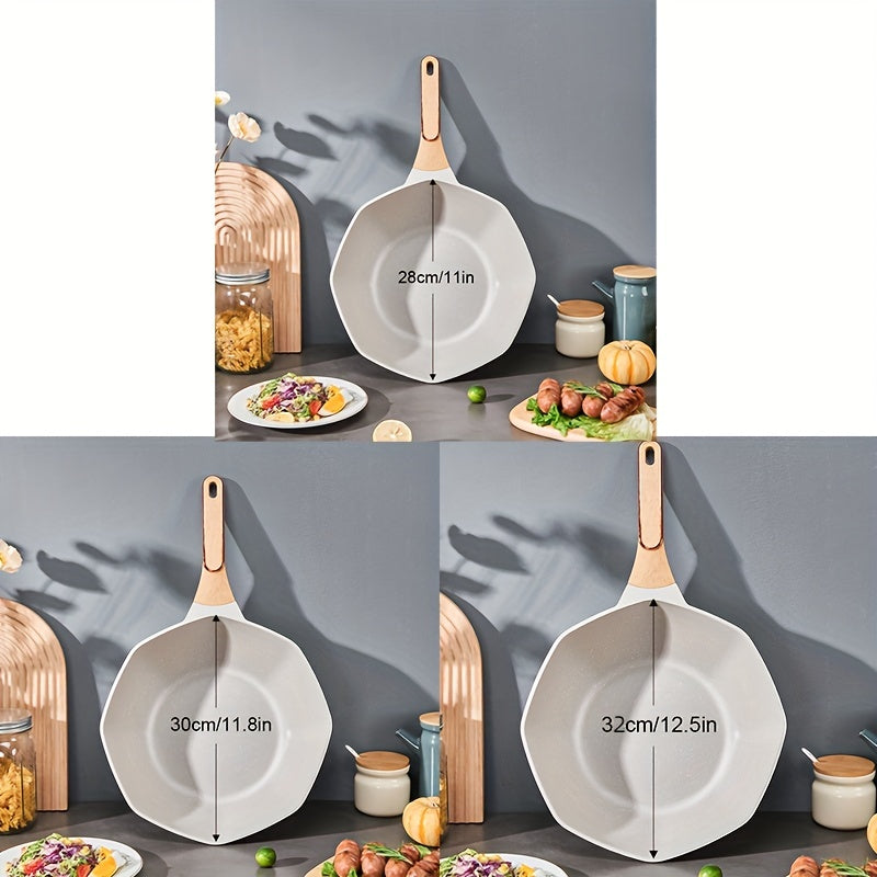 Octagonal Wok Non-Stick Frying Pan V107