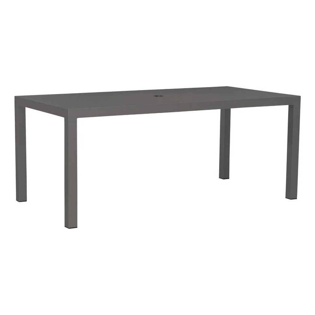 72"W Aluminum Outdoor Rectangular Leg Table V598