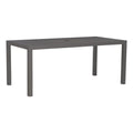 72"W Aluminum Outdoor Rectangular Leg Table V598