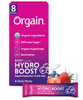 Organic Hydration Packets Electrolytes Powder Berry 8 Count U36604