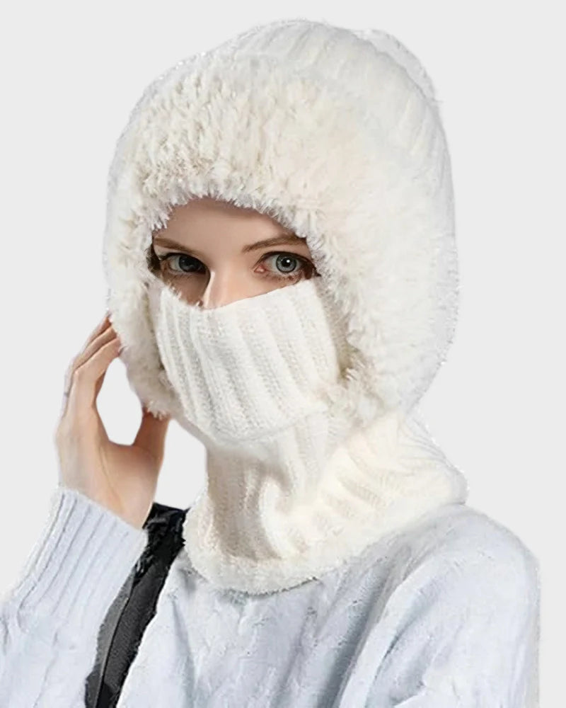 Warm Knit Beanie with Pom Pom K85746