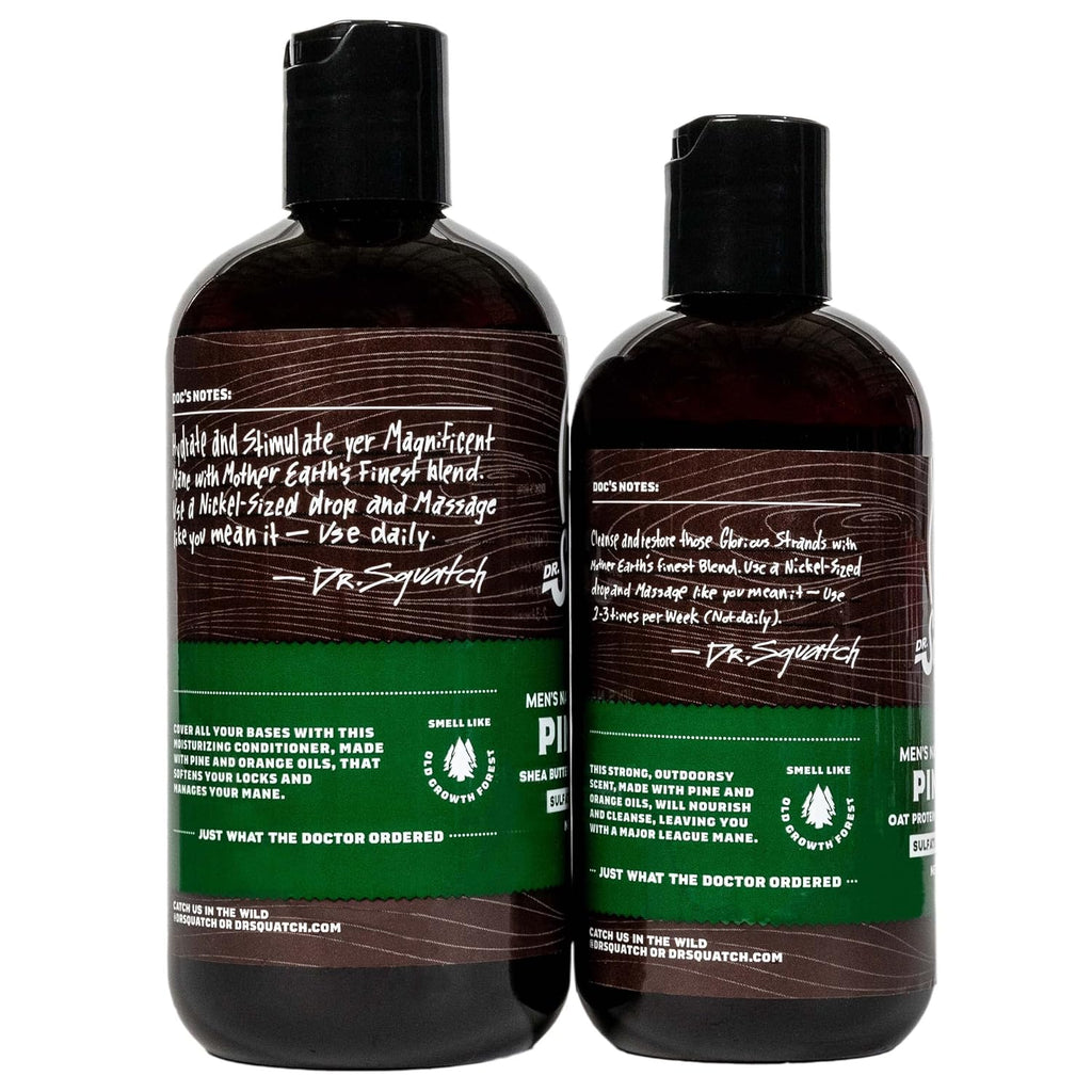 Men's Natural Bar Soap Pine Tar Bar Soap and Pine Tar Hair Care Shampoo and Conditioner Pack of 2 Y54182