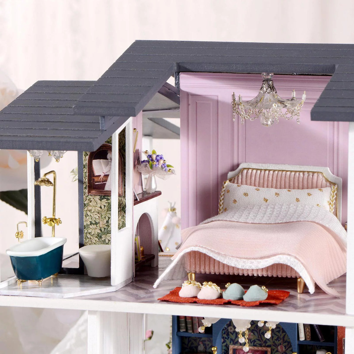 DIY Miniature Dollhouse Furniture Kit Z812285