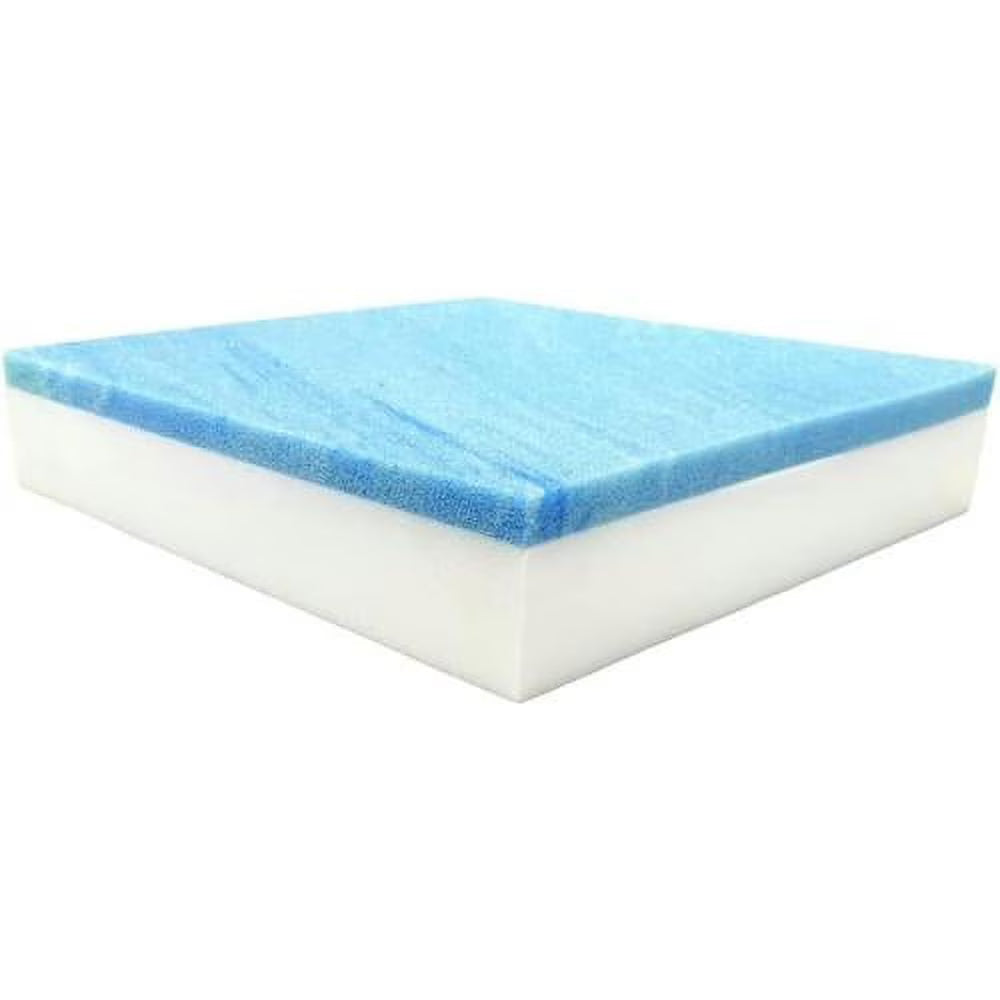 Cool Gel Memory Foam Square Chair Cushion Medium Firm T729