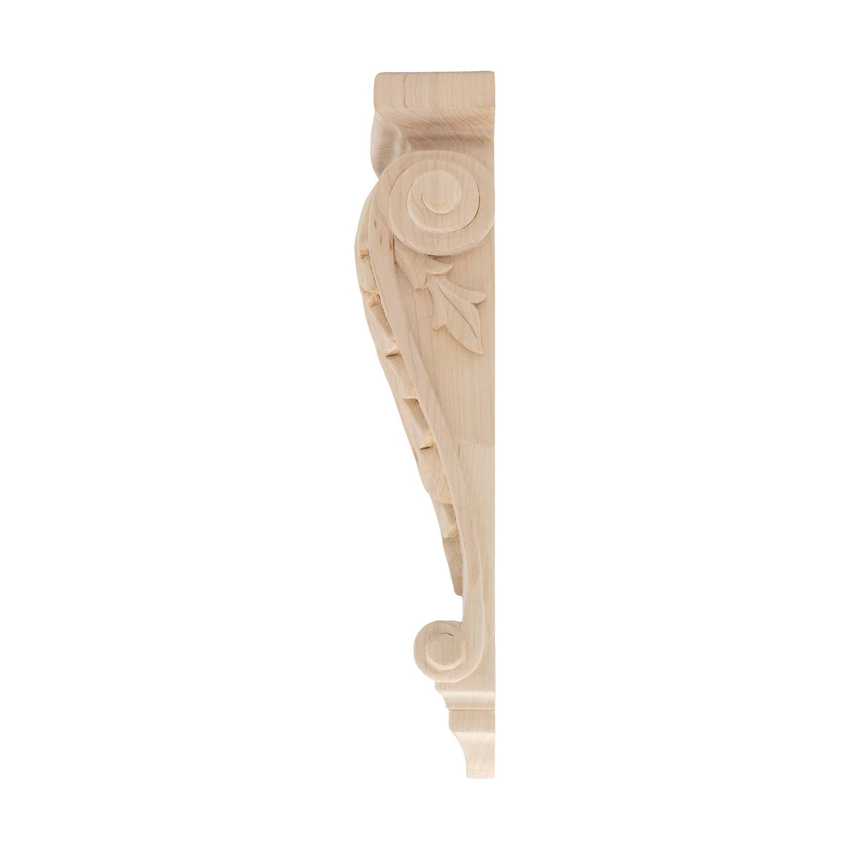 Small Carved Wood Corbel C6212