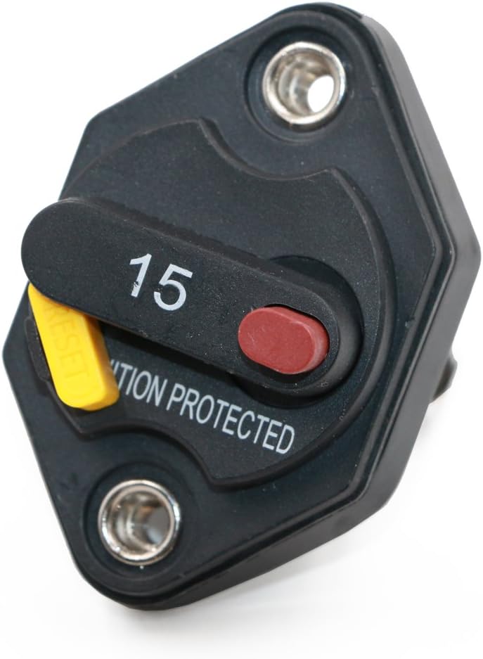 100 Amp Circuit Breaker with Switch Manual Reset Waterproof R872129