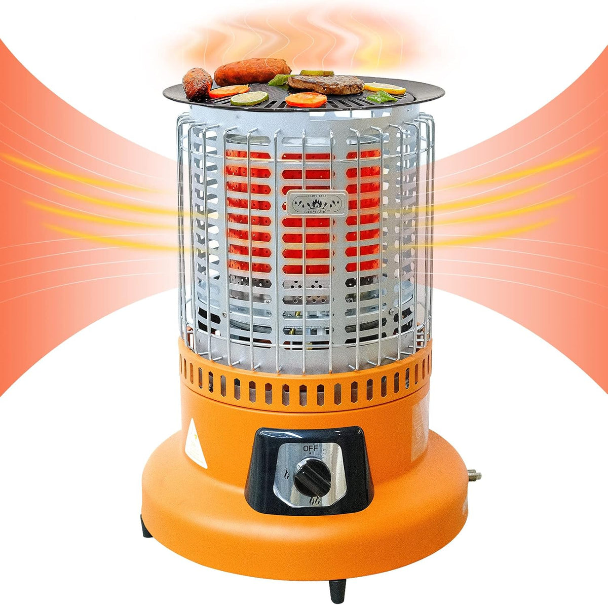 2 in 1 Portable Propane Heater & Stove E392176