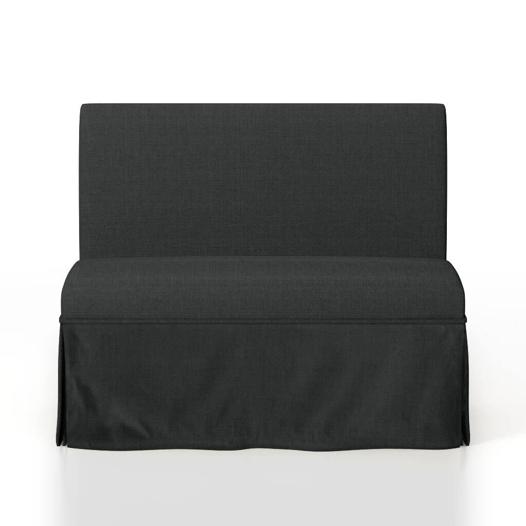 Brown Linen Loveseat Bench M57349