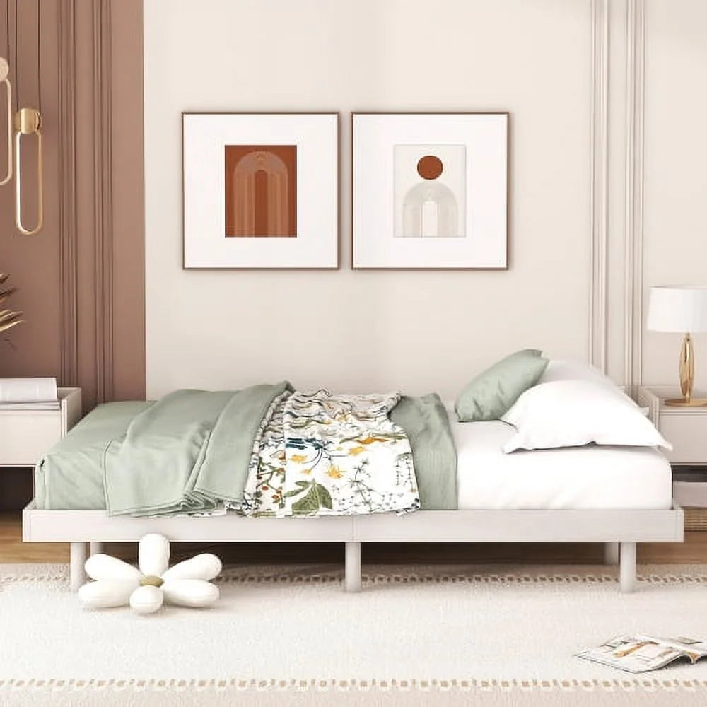 Queen Floating Platform Bed Frame R481