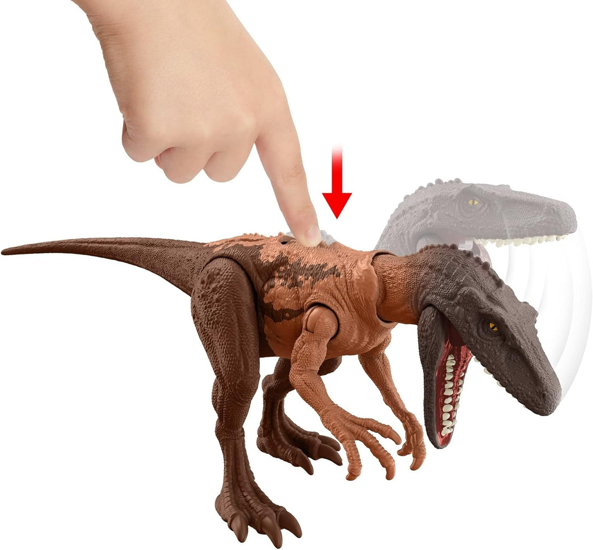 Jurassic World Herrerasaurus Dinosaur Action Figure with Attack Feature & Movable Joints W429837