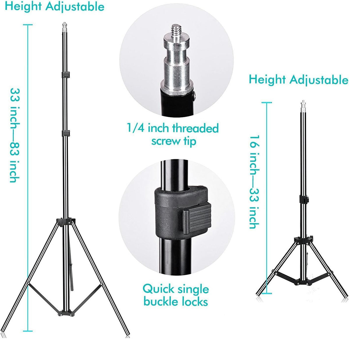 400W 5500K Photography Umbrella Lighting Kit B883