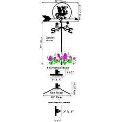 Handmade Weathervane Garden Mount Z55210