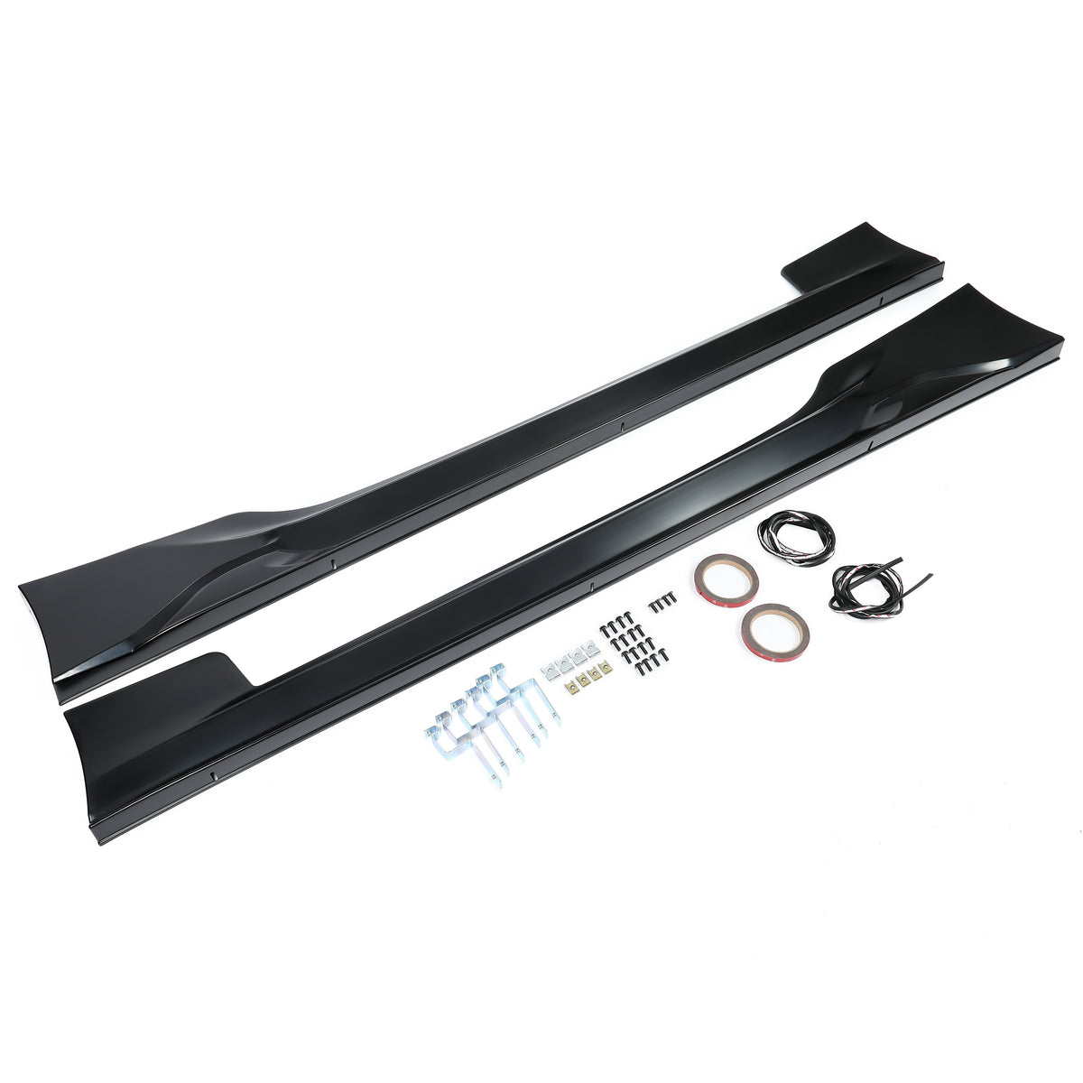 Black ABS Side Skirts for Subaru BRZ Scion FR-S Toyota 86 Coupe 2-Door X675115