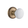 Vintage Brass Single Dummy Rosette with Knob D896562
