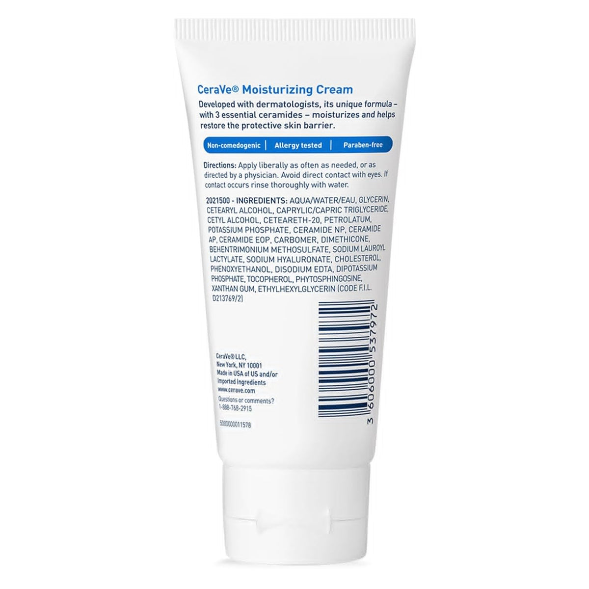 1.89 Ounce Travel Size Moisturizing Cream (Pack of 3) Q78455
