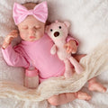 18 Inch Sleeping Baby Doll with Magnetic Pacifier F98255