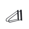 Jet Black Satin Shelf Brackets, Pair of 2 P459182