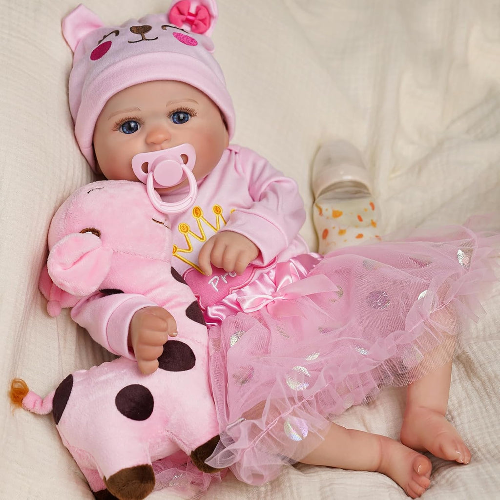 20-Inch Soft Vinyl Reborn Baby Doll D2150