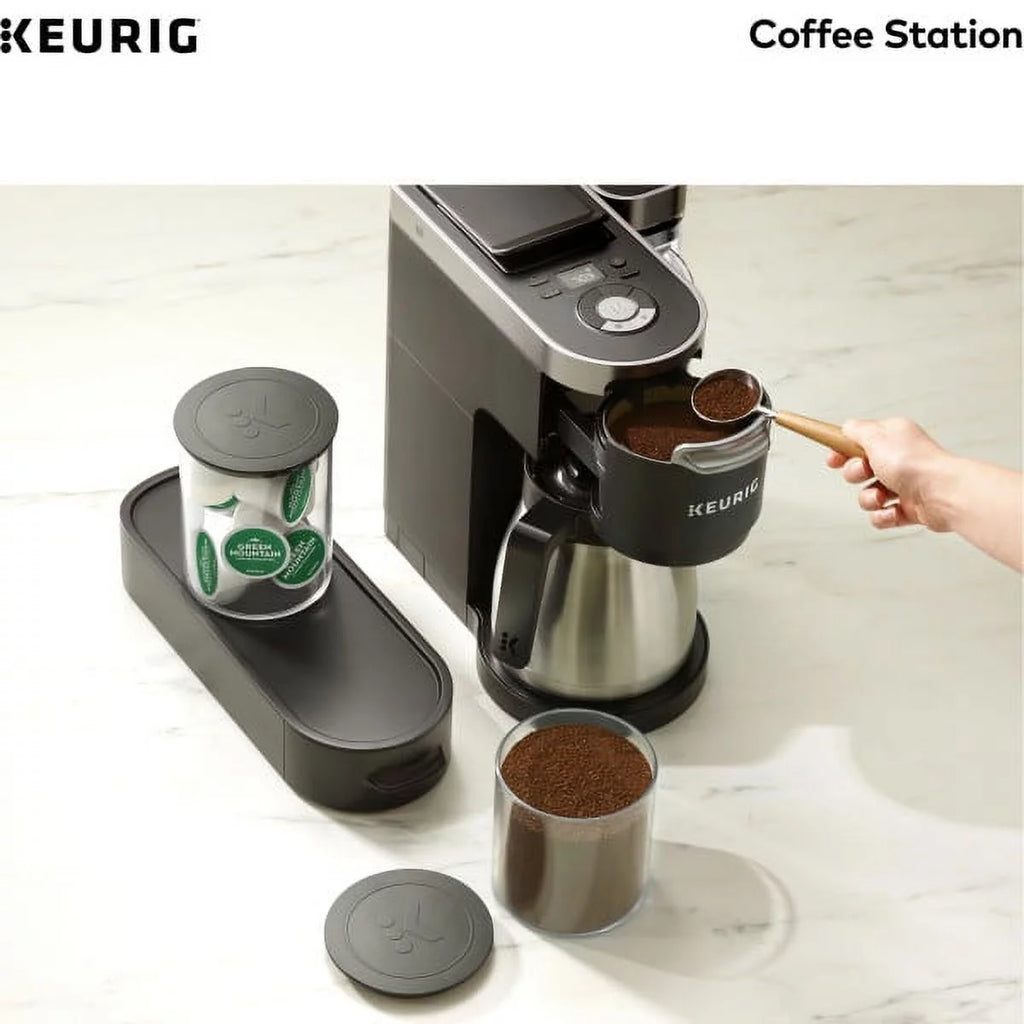 Black Ground Coffee & K-Cup Pod Storage Unit G6983