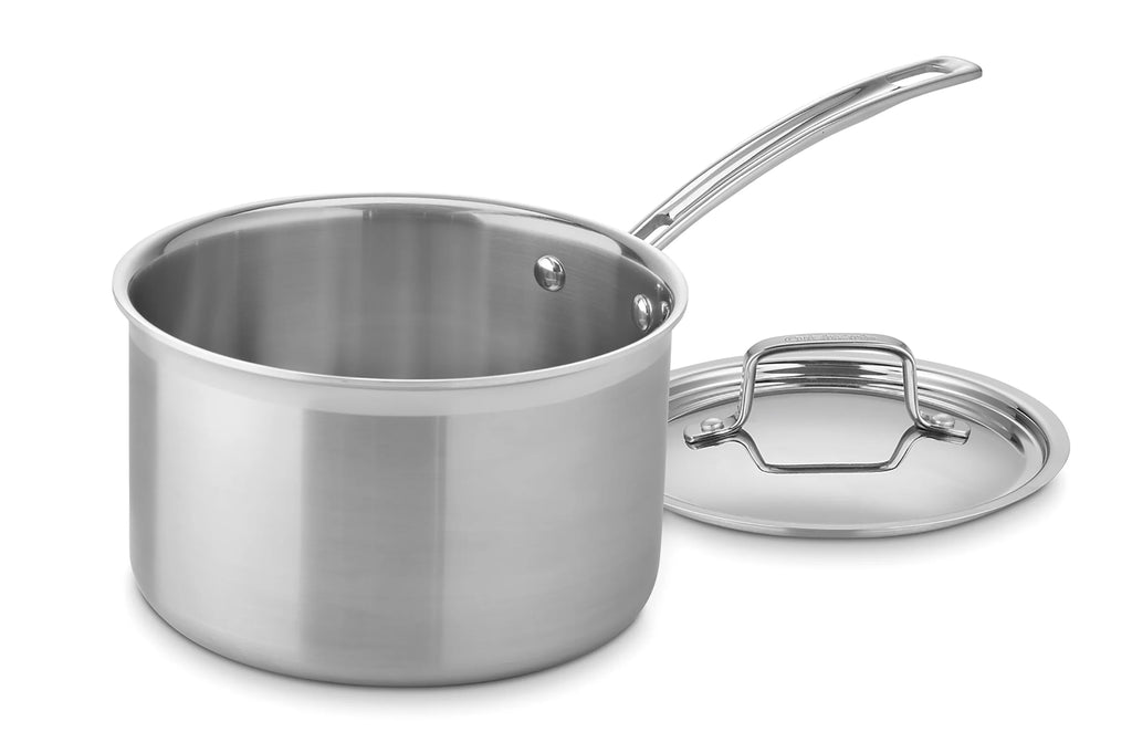 Stainless Triple Ply 4-Quart Saucepan G47106