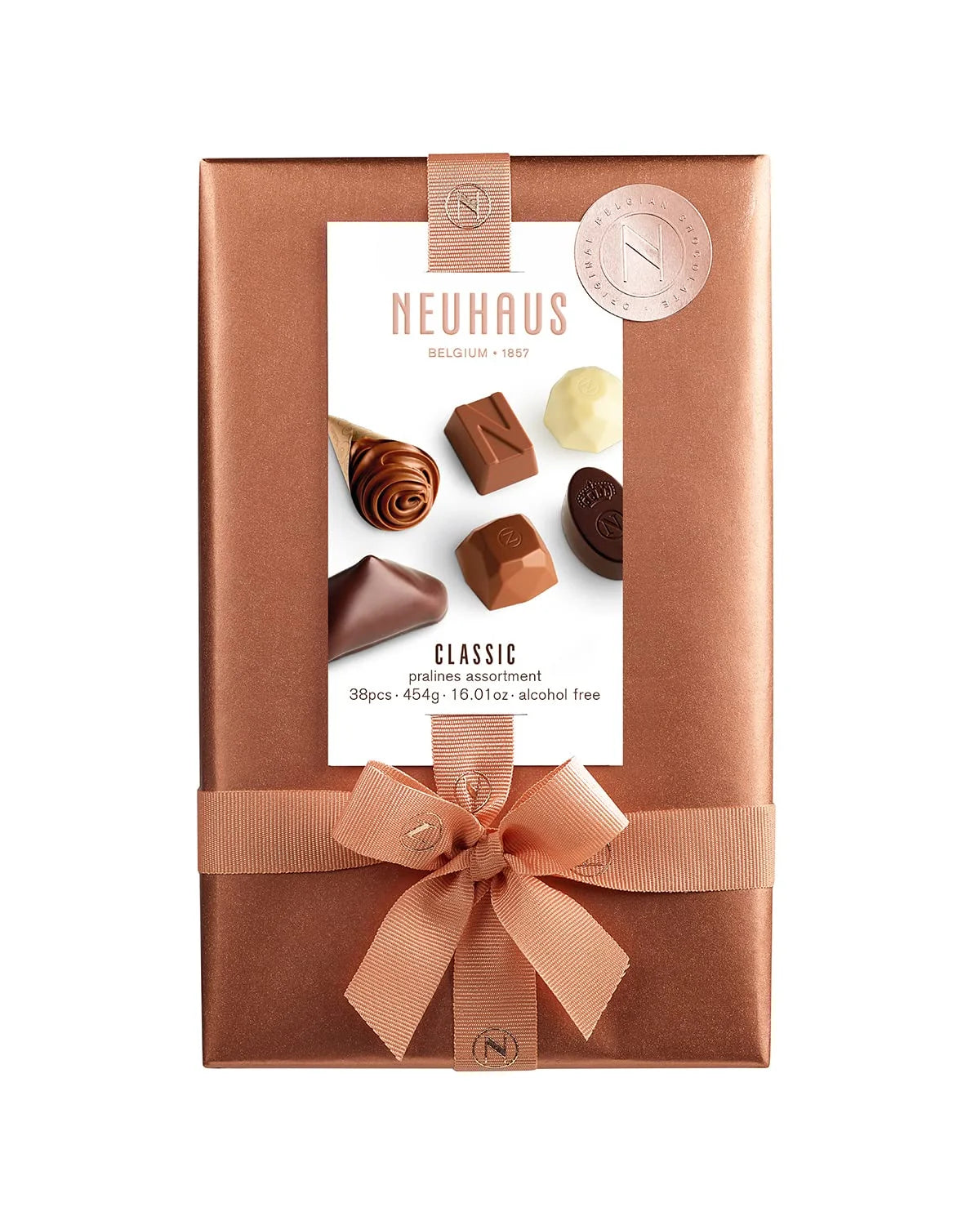1 Lb Assorted Milk, White & Dark Chocolate Pralines K892