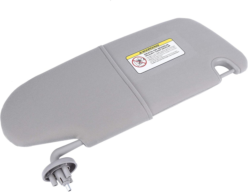 Left Driver Side Sun Visor Gray Pack of 2 K7815