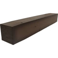 Natural Mahogany Knotty Pine Faux Wood Fireplace Mantel M98909