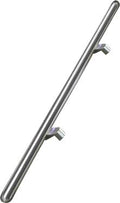 Offset Mounting Vertical Pull Satin Brass F69527