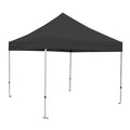 White 10x10 Instant Pop Up Tent with Black Cover H814